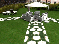 Giardino con Prato a Rotoli Giardino con Prato a Rotoli